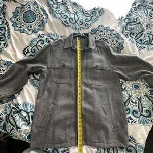 N.E. limited wool blend jacket shirt ‘Halibut Jacket’